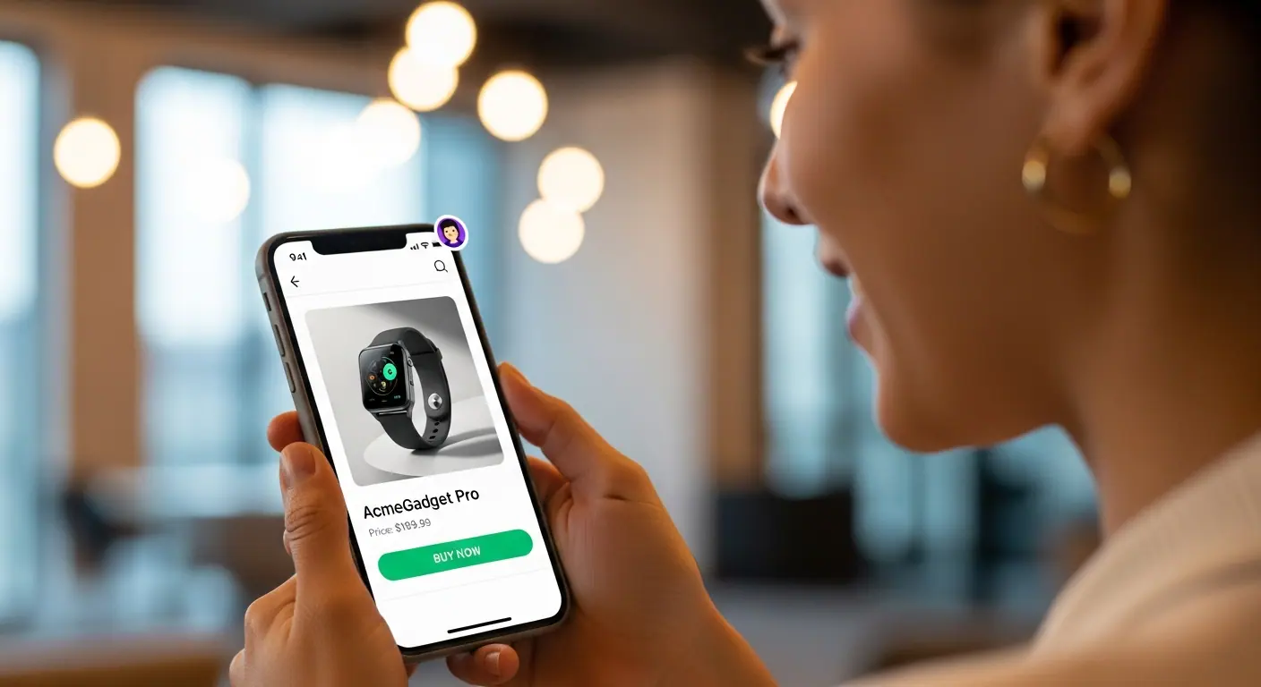 Phase de décision d'achat assistée par le chatbot