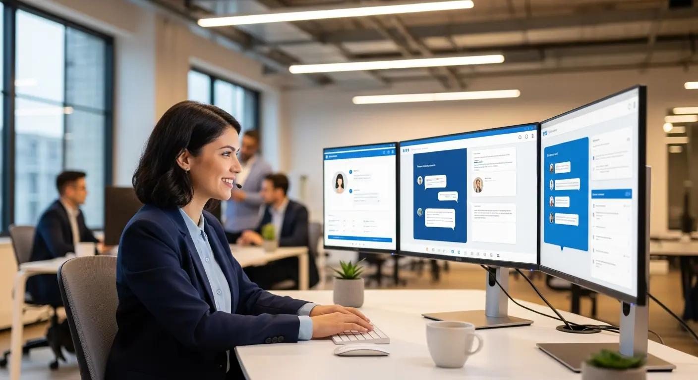 Support client digital automatisé par IA