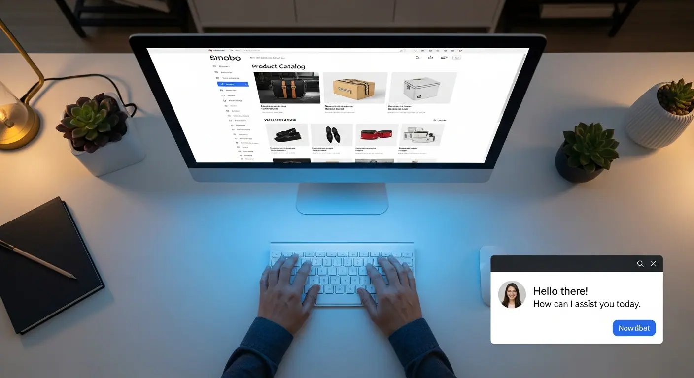 Phase de découverte avec le chatbot commercial